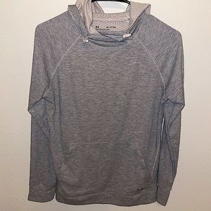 UNDER ARMOR gray hoodie size XS